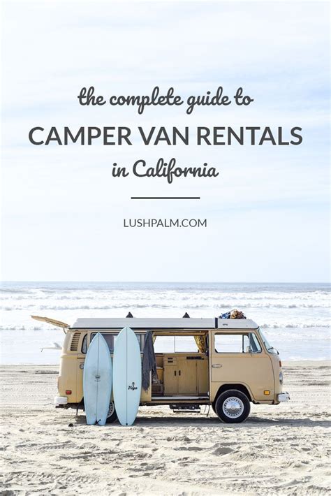 6 Camper Van Rentals for the Ultimate California Road Trip | California ...