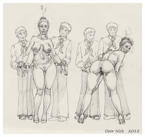 Undressed And Exhibited By OzorNick Hentai Foundry