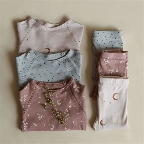 Pyjama Deux Pièces Pour Enfant Vêtements De Nuit En Coton Bébé