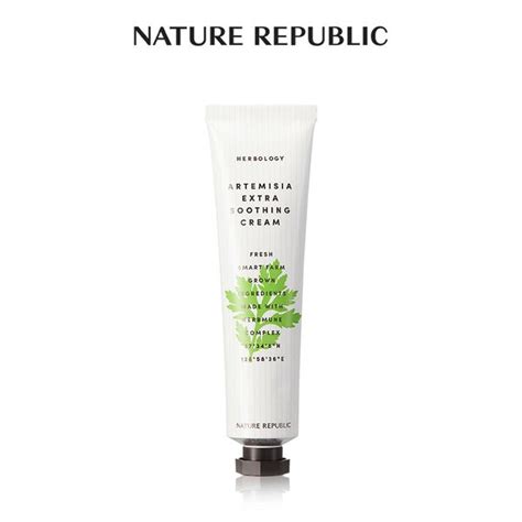 Kem D Ng Nature Republic Herbology Artemisia Extra Soothing Cream M