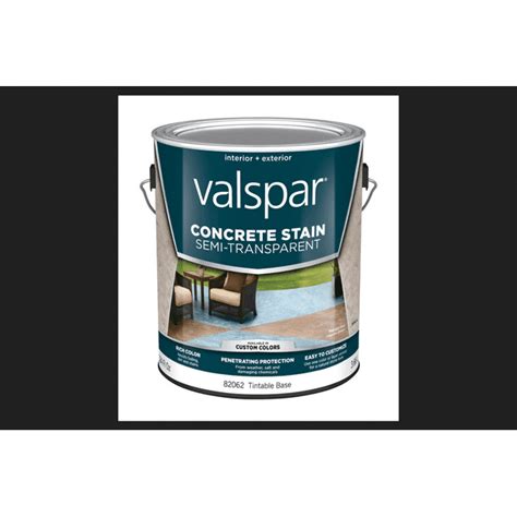 Valspar Concrete Stain Semi-Transparent Base 4 Concrete Stain 1 gal ...