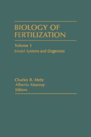 PDF Biology Of Fertilization V1 De Charles Metz EBook Perlego