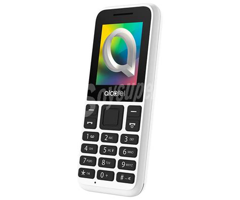 ALCATEL 1068D White Teléfono móvil libre Pantalla 4,57 cm (1,8"), dual ...