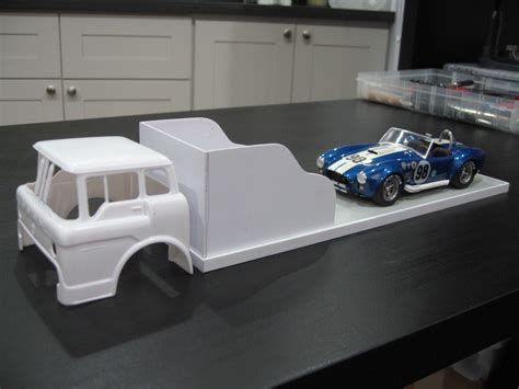 Shelby Team 2 Car Flatbed Hauler Ford C600 Wip Model Trucks Big Rigs And Heavy Equipment