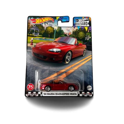 Hot Wheels Boulevard Set Honda Civic Ek Mazda Miata Ford Escort Chevy Impala Volkswagen