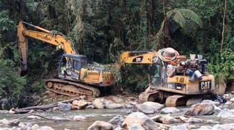 Operativo Contra La Miner A Ilegal Puso Al Descubierto Destrozos