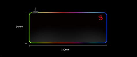 MP-75N-Игровой коврик с RGB подсветкой-Bloody Official Website