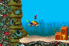 Screenshot Of Crash Bandicoot The Huge Adventure Game Boy Advance