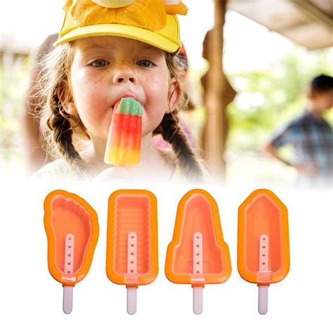 Split Ice Cream Mold with Lid - gueiwd