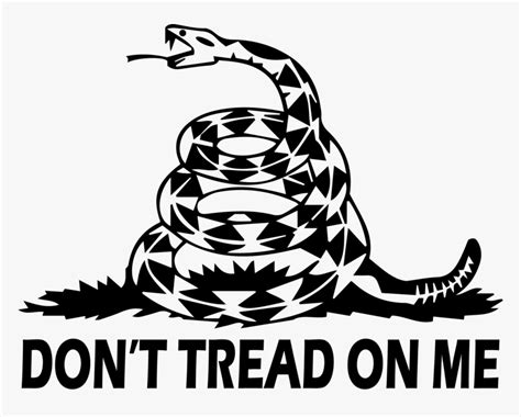 Dont Tread On Me Png - Dont Tread On Me Decal, Transparent Png - kindpng
