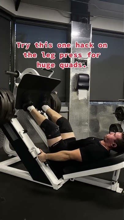 This Is How To Leg Press Correctly For Huge Quads Youtube