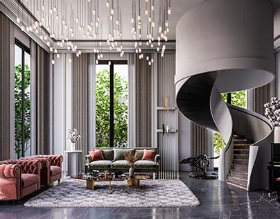 Double Volume Interior Design Projects :: Photos, videos, logos