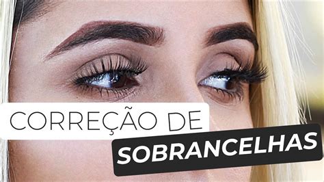 Correção De Sobrancelhas Por Kênia Gomes Youtube