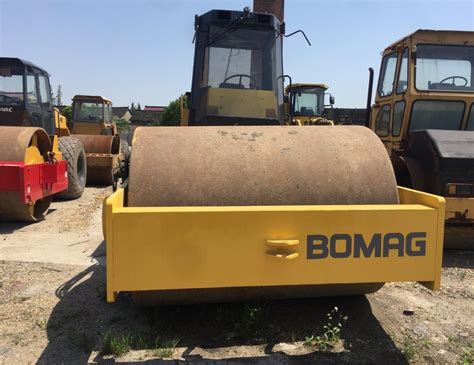 Used Road Roller Bomag Bw219d 2 Compactor Secondhand German Brand 19t