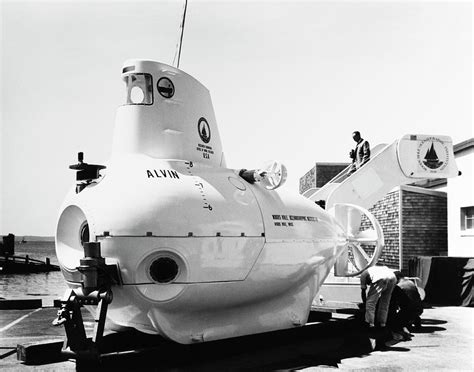 Submersible Alvin At Woods Hole Photograph by Us Navy | Pixels