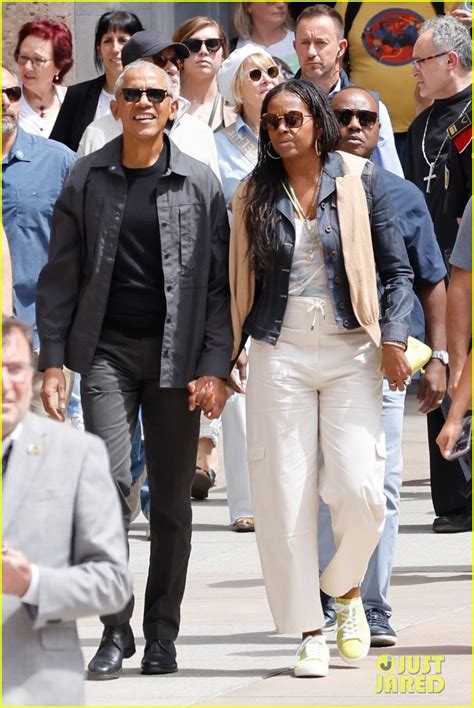 Barack & Michelle Obama Visit Montserrat Monastery in Spain While on ...