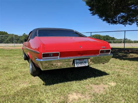 1971 Chevrolet Nova Sportscar Red Rwd Automatic For Sale Photos