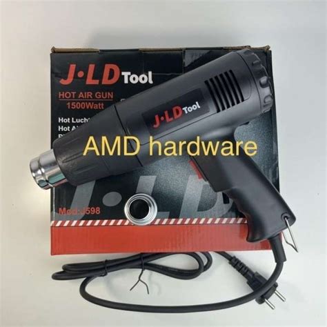 Jual Mesin Pemanas Udara Heat Hot Gun Air Blower 1500w J598 Jld Kodenki Ori Di Seller Amd