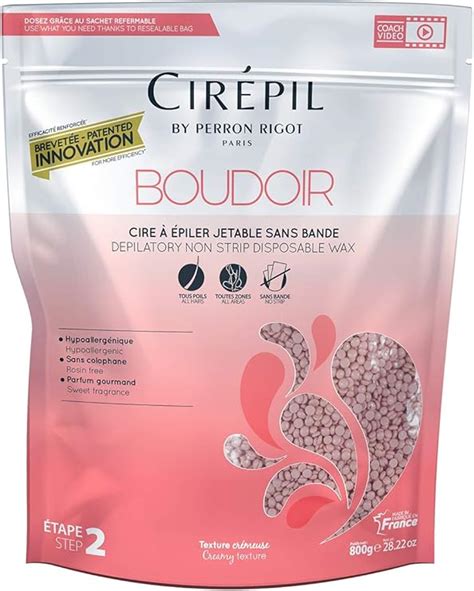 Cire épilation Cirépil Boudoir 800g Perron Rigot Amazon fr Hygiène