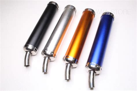 Глушитель прямоточный в сборе для скутера 4Т 139QMB GY6-50-80cc