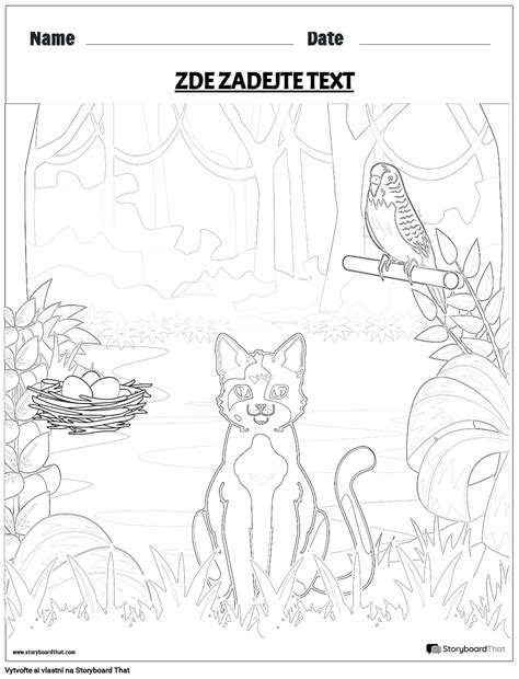 Omalovánka K Vytisknutí Storyboard Por Cs Examples