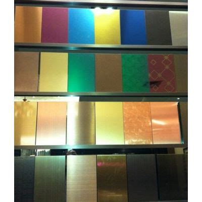 304 PVD Color Coated Stainless Steel Sheets Plate Unox Stainless