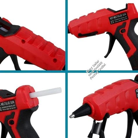 Cordless Hot Glue Gun For Milwaukee Dewalt Makita V Battery Pcs Glue Stick Ebay