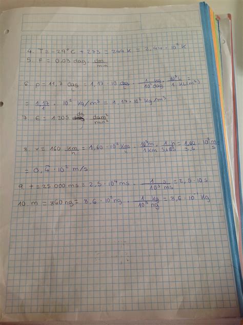 Cambio De Unidades Ejercicios 2 Eso 6