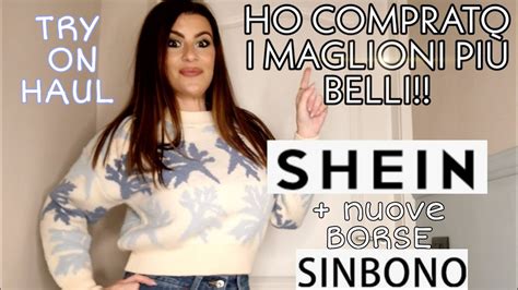 Shein Ho Comprato I Maglioni Piu Belli E Borse Sinbono Try On Haul