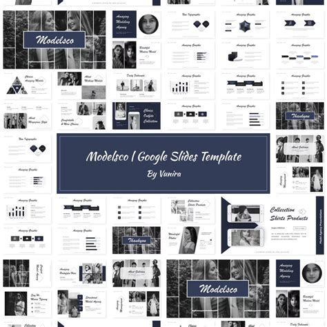 Modelsco Google Slides Template – MasterBundles