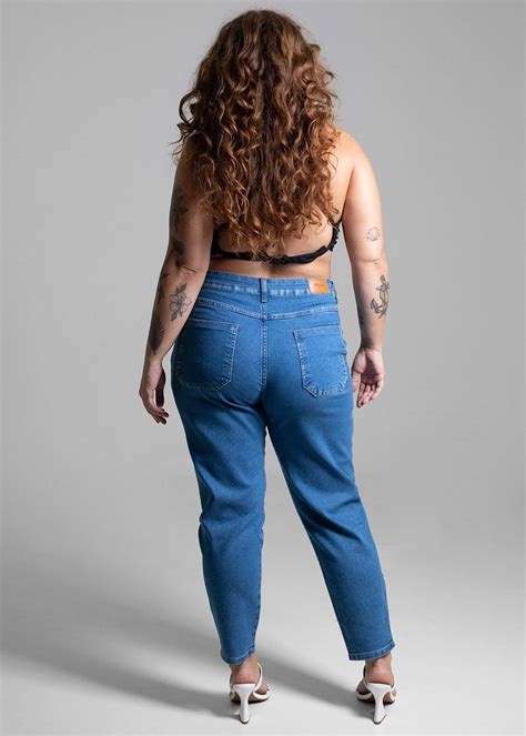 Cal A Jeans Sawary Plus Size Azul