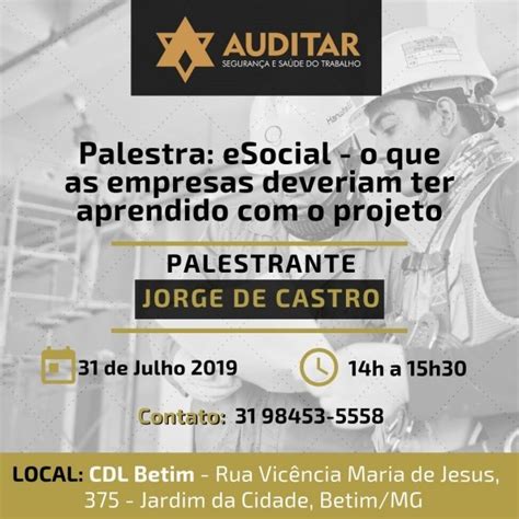 Palestra Esocial Para Sst O Que As Empresas Deveriam Ter Aprendido