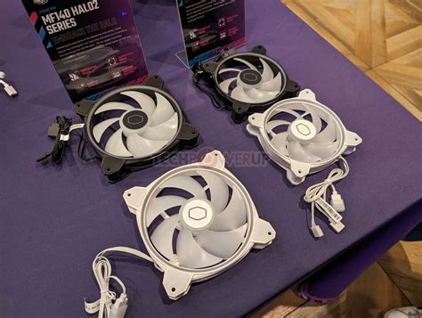 Cooler Master New Case Fans at 2023 CES: MasterFan Halo2 and Mobius ...