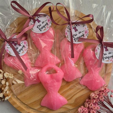 Lembrancinha Chá Lingerie Sabonete Espartilho Elo