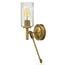 HINKLEY Collier 54 In Integrated LED Indoor Heritage Brass Ceiling Fan