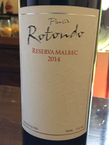 2014 Rotondo Reserva Malbec Vivino United States