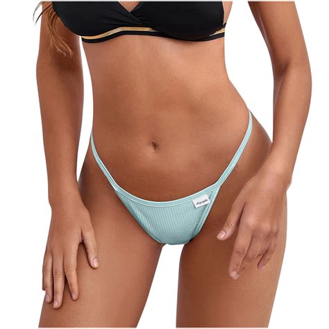 Virmaxy Women S Seamless Cheeky Panties Sexy Underwear Ice Silk Bikini Panties Silky Comfy Yoga
