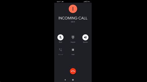 Xiaomi Poco X Nfc Incoming Call Screen Video Youtube