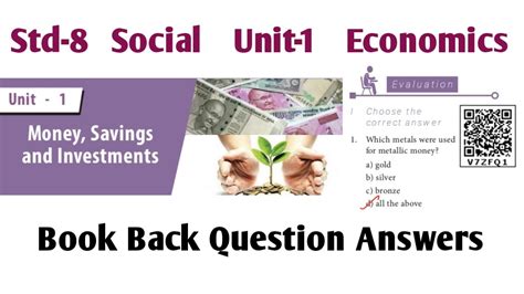 Th Std Social Money Savings And Investments Book Back Answers Th