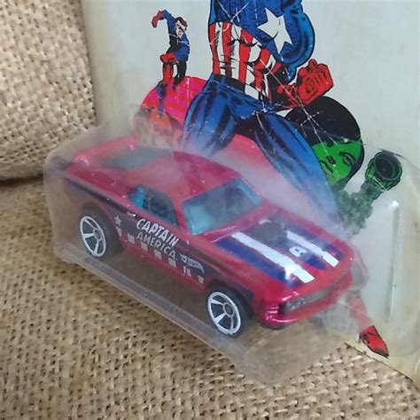 Hot Wheels Other Hot Wheels Captain America 7 Mustang Mach I Poshmark