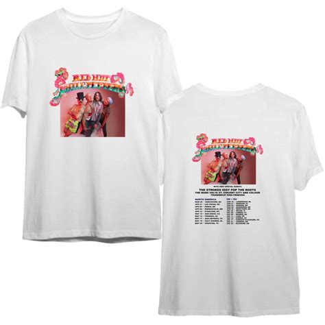 Red Hot Chilli Peppers Tour Double Sided T Shirts North American Tour Sold By Fledgling