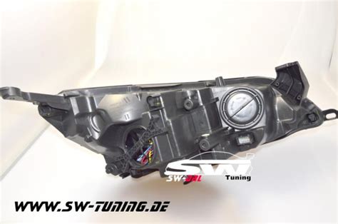 Фара правая с корректором с дхо черная h7+h7+w21/5w для Опель Астра J ...