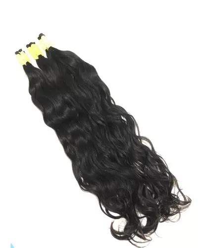 Cabelo Humano Indiano Liso Ondulado De 75 A 80cm 200 Gramas