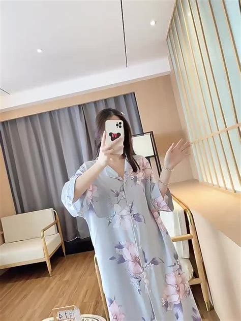 HOT กระโปรงนอนสำหรบผหญงฤดรอนสไตลเกาหลพมพลายสไตลยโรปและ