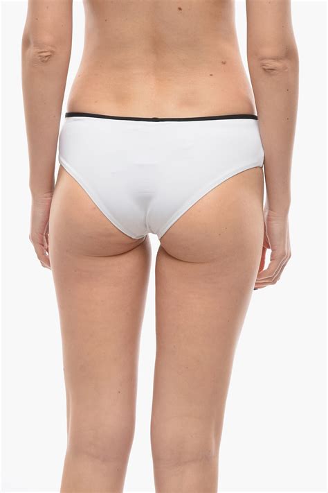 Karl Lagerfeld Bikini Bottom Tribal With Contrasting Details Women Glamood Outlet