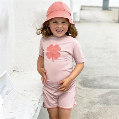 Alexa Swim Shorts Rose Nude Morocco Petit Crabe