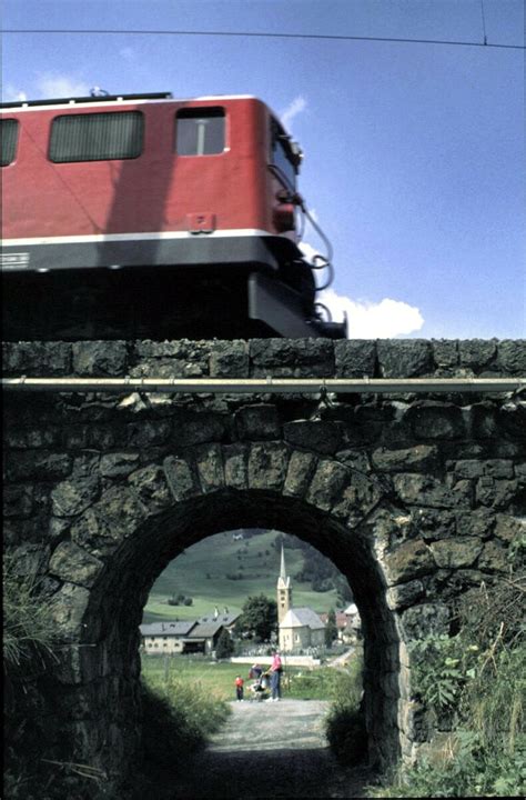 Rhb Ge Ii N In Disentis Muster Im Jahr Hellertal