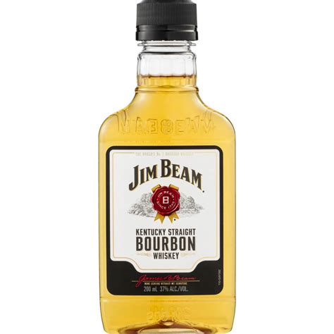Jim Beam White Label Bourbon 200ml | Woolworths