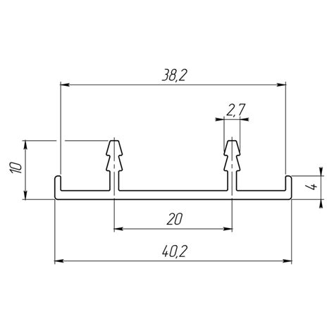 Алюминиевый профиль для скрытых межкомнатных дверей по лучшей цене | 25 ...