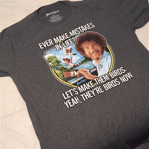 Bob Ross Shirts Bob Ross Ever Make Mistakes T Shirt Poshmark